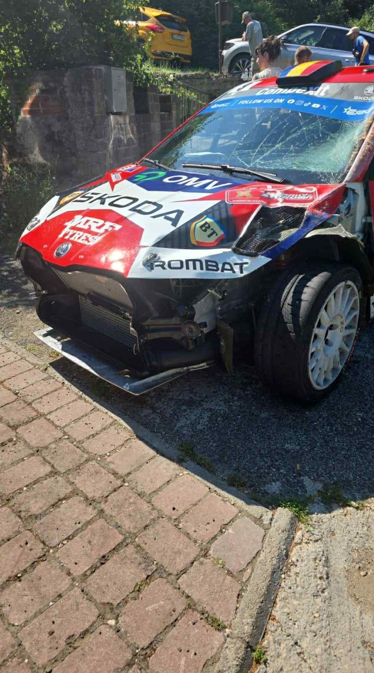 Simone Tempestini, coliziune cu o vacă