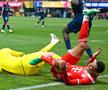 Jamal Musiala urlă de durere după impactul cu Gianluigi Donnarumma / Foto: Imago