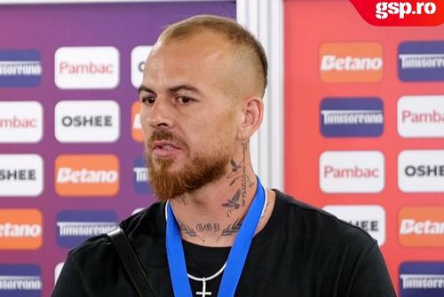 Denis Alibec, la zona mixtă după Supercupă