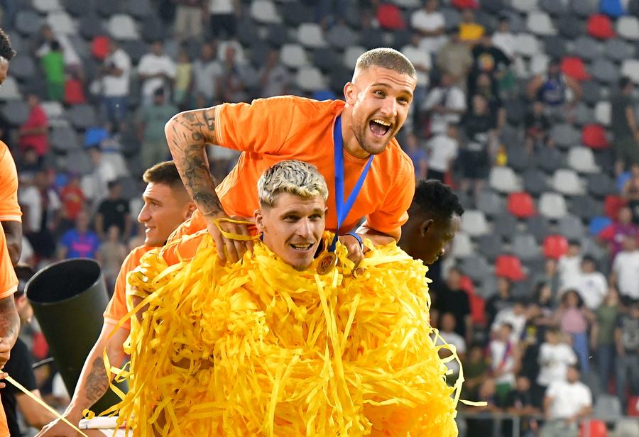 Daniel Bîrligea în Supecupa României, FCSB - CFR Cluj. Foto: Cristi Preda (GSP.RO) Ultimele vești de la FCSB » Când poate să revină pe teren Daniel Bîrligea, omul de care depinde totul pentru campioana României