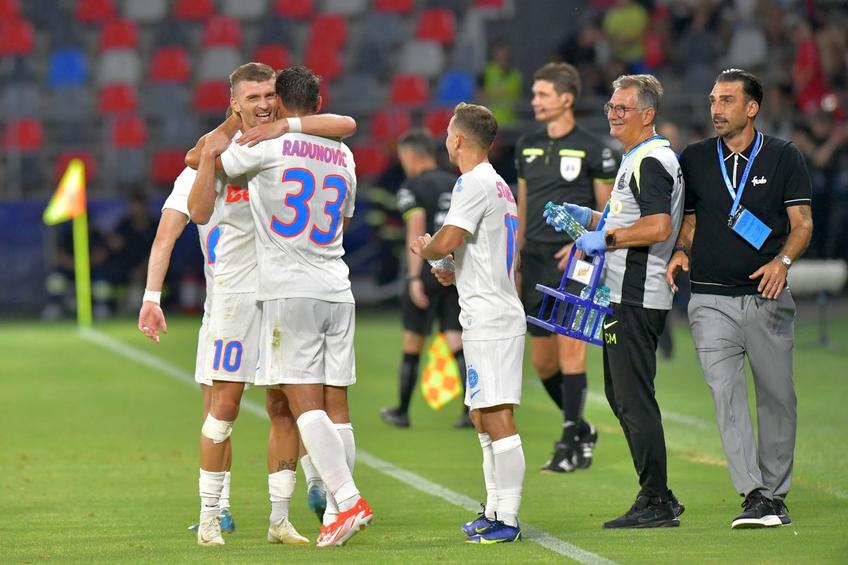 Risto Radunovic a marcat din afara careului în FCSB - CFR Cluj/ foto: Cristi Preda (GSP)