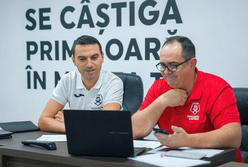 Ovidiu Hațegan și Augustus Constantin. Foto: frf.ro
