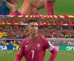 În Portugalia - Spania, Cristiano Ronaldo a jucat ultimul meci la Campionatul Mondial