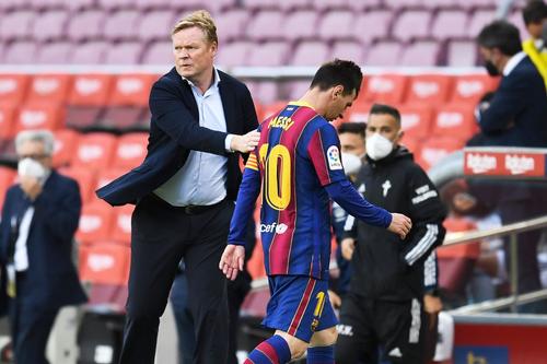 Lionel Messi, alături de Ronald Koeman // foto: Guliver/gettyimages
