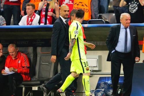 Pep Guardiola (50 de an) exclude un eventual transfer al lui Leo Messi (34 de ani) la Manchester City.