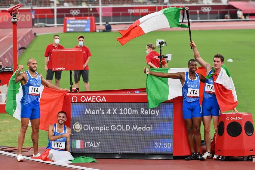 Italia e campioană olimpică la 4x100m. Foto: Imago