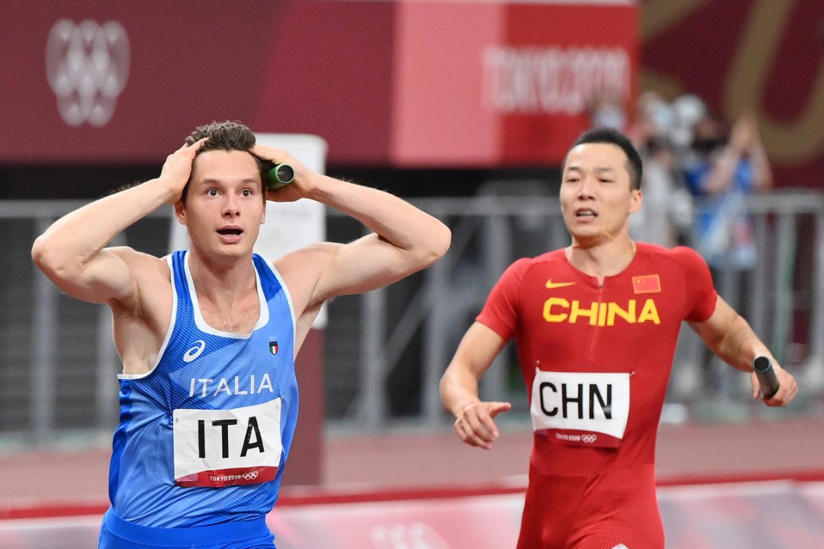 Finală 4x100m masculin - Jocurile Olimpice