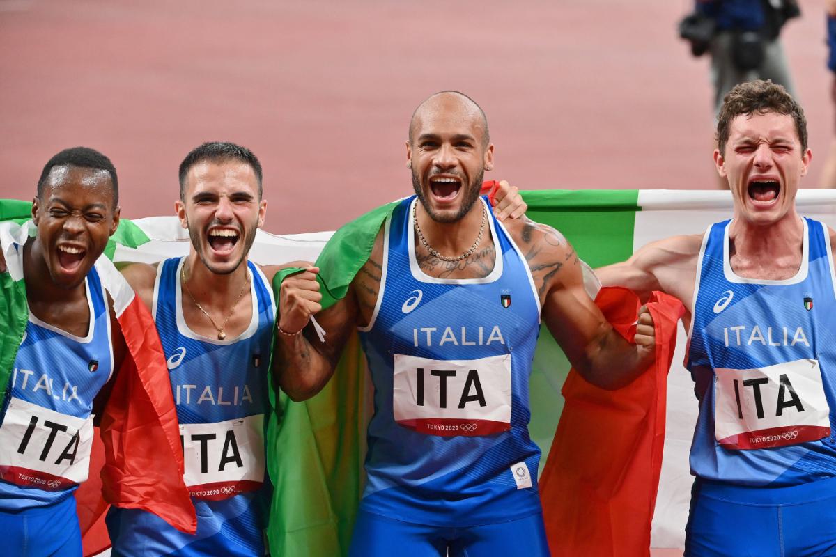 Finală 4x100m masculin - Jocurile Olimpice