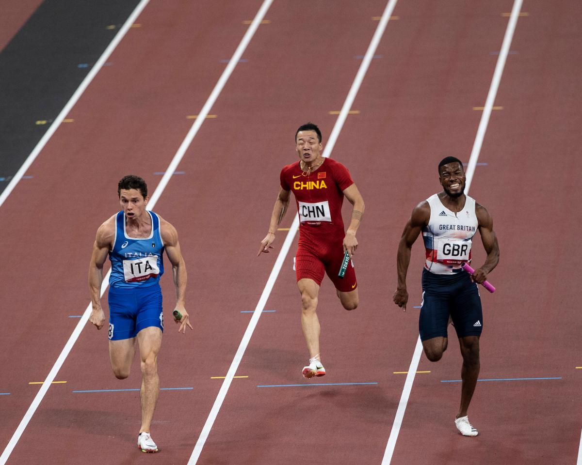 Finală 4x100m masculin - Jocurile Olimpice