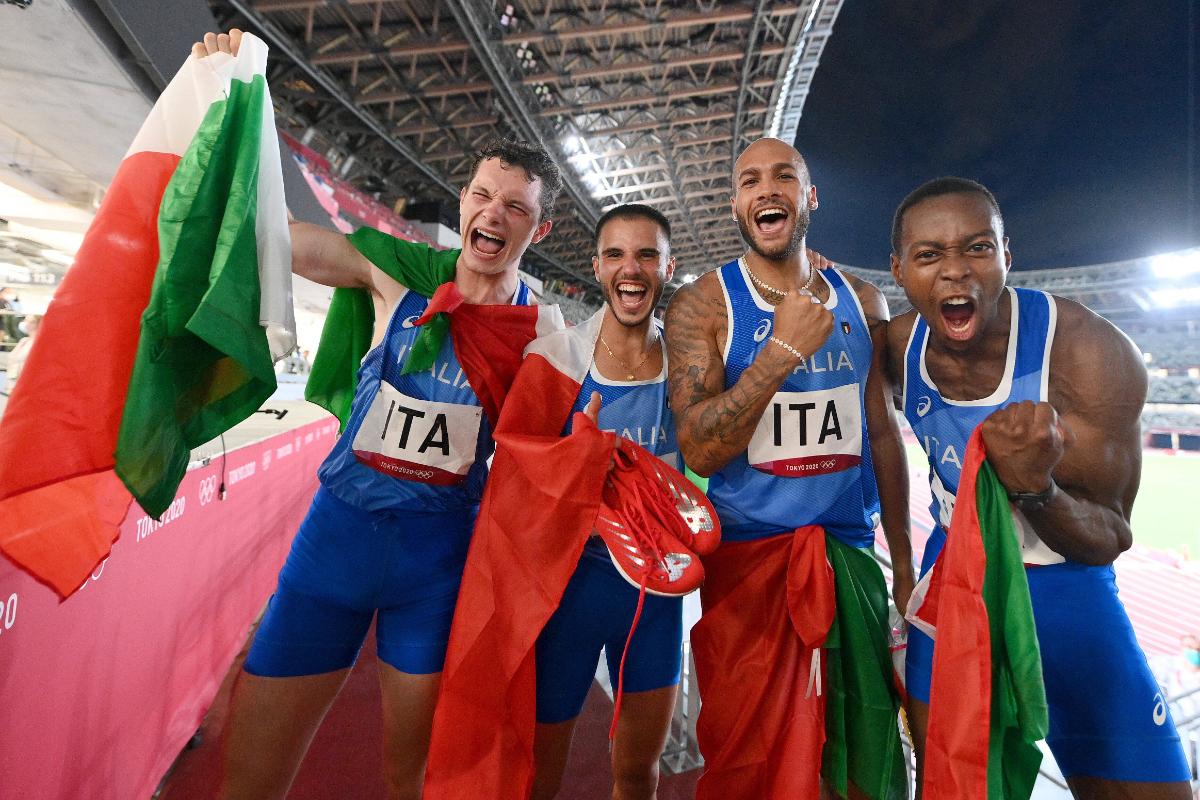 Finală 4x100m masculin - Jocurile Olimpice