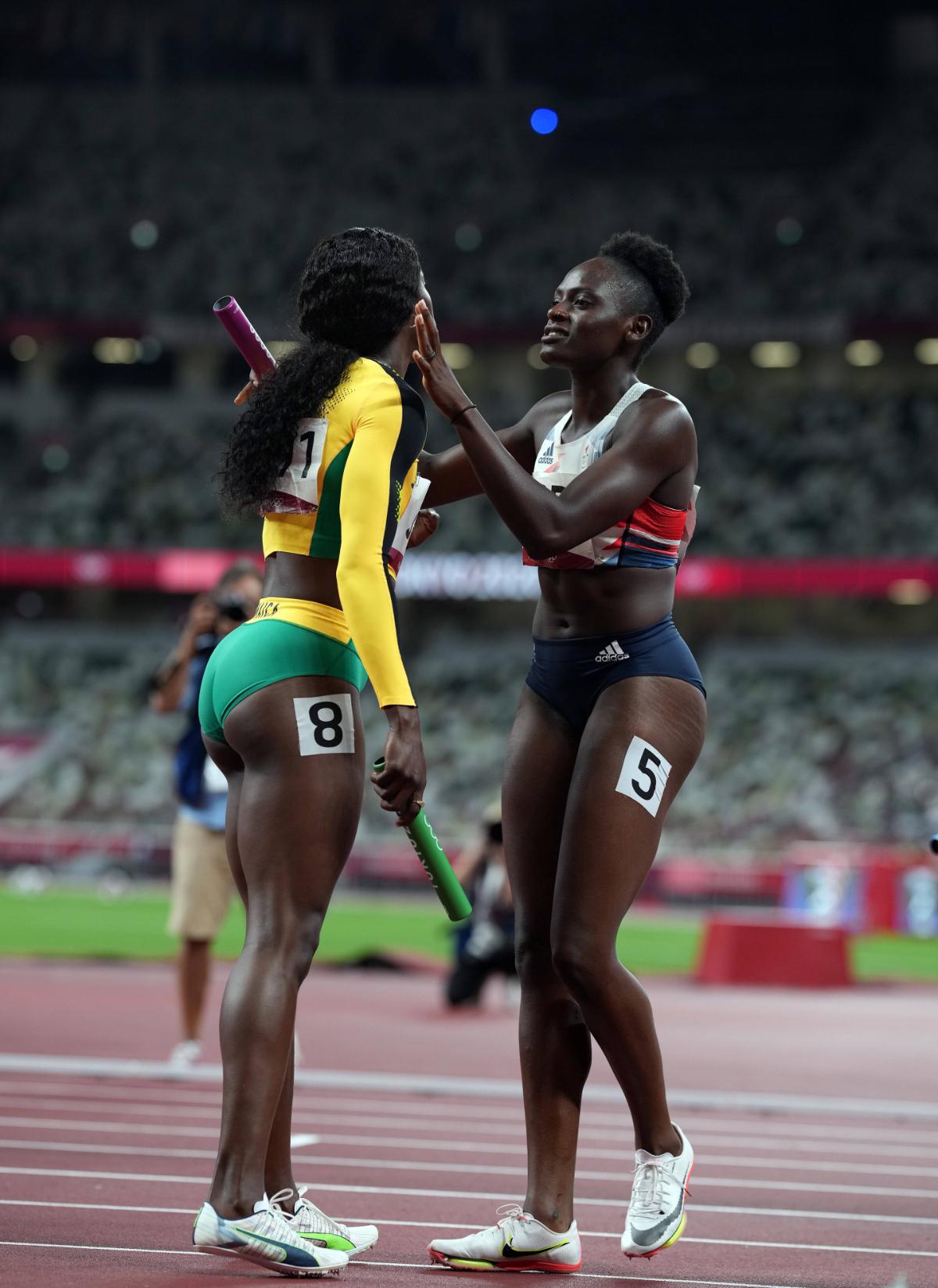 Finală 4x100m feminin - Jocurile Olimpice