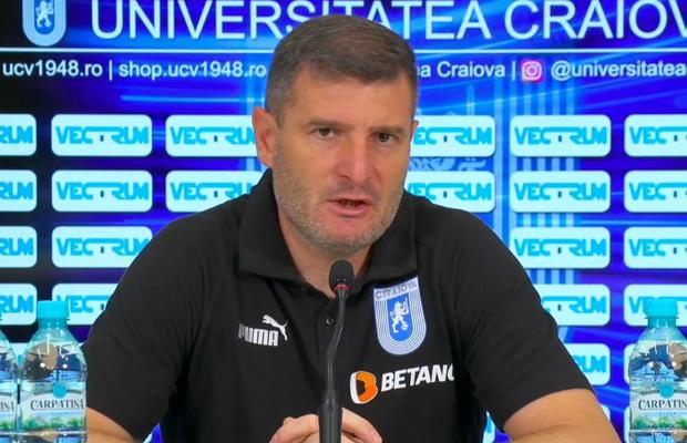 Laszlo Balint, întrebat despre demisie înainte de derby-ul cu FCU Craiova: „Chiar am avut o discuție cu domnul Rotaru”