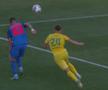 Ovidiu Popescu, accidentare în CS Mioveni - FCSB / FOTO: Capturi @Orange Sport