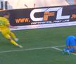 Ovidiu Popescu, accidentare în CS Mioveni - FCSB / FOTO: Capturi @Orange Sport