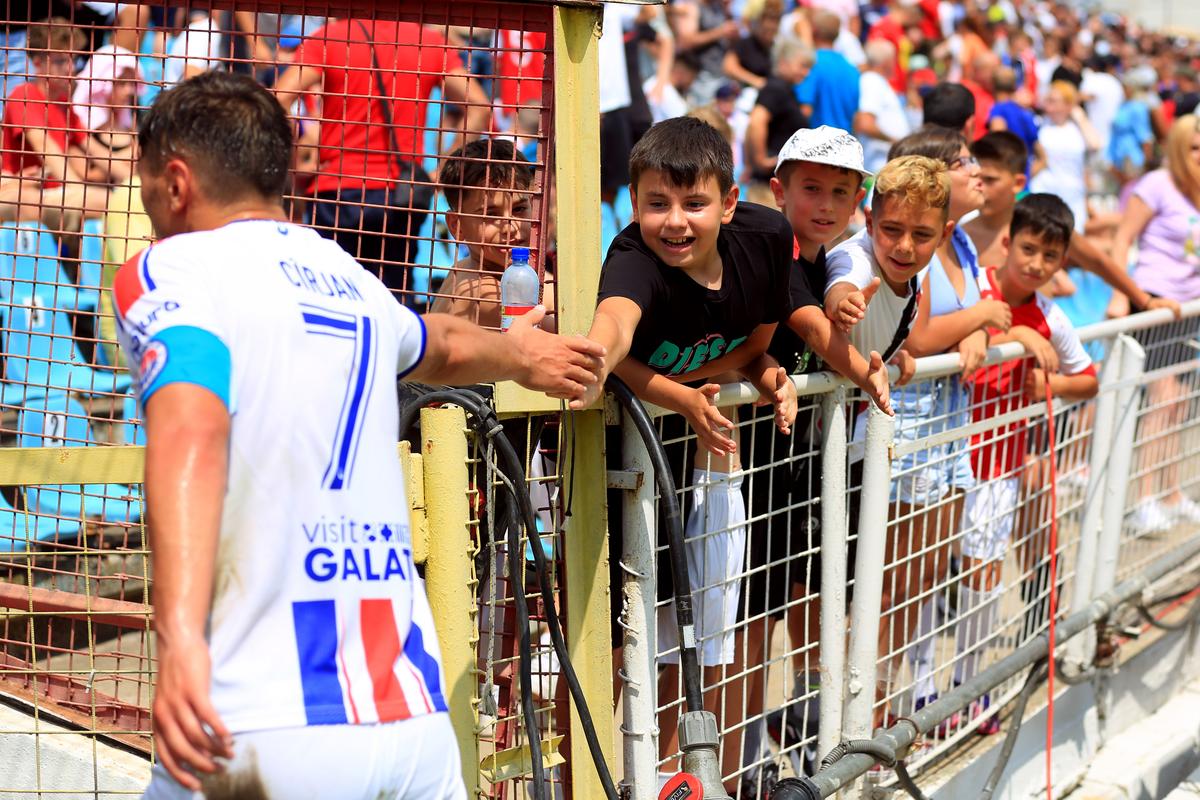 Oțelul - Poli Iași 0-0 » Remiză albă în derby-ul Moldovei: zbatere și teamă de a greși în atmosfera vibrantă de la Galați