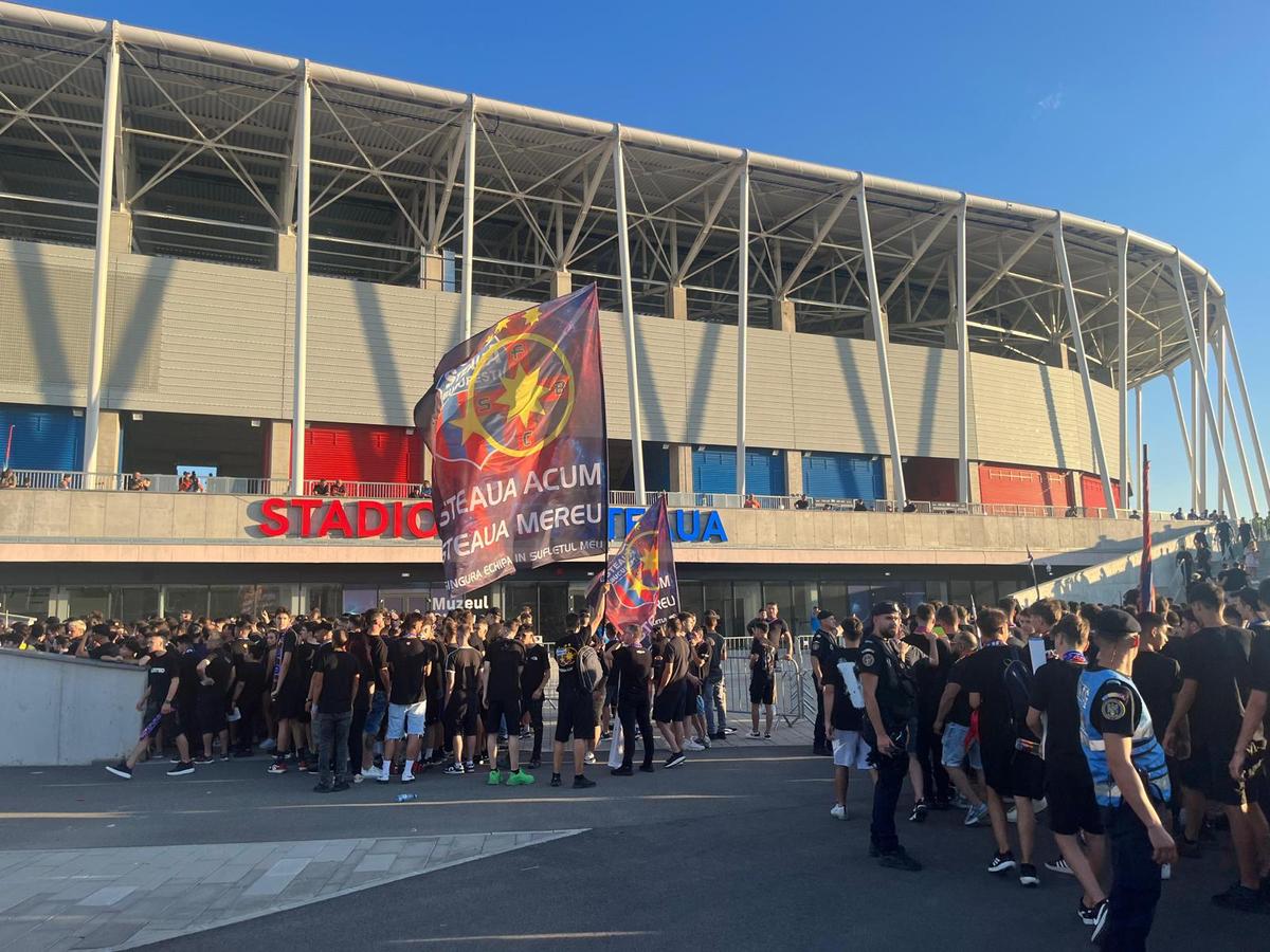 FCSB - CFR Cluj, imagini dinainte de meci