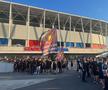 Ce s-a auzit la stația de amplificare din Ghencea înainte de FCSB - CFR Cluj: „În această seară, suporterii roș-albaștri din tribună poartă un singur nume...”