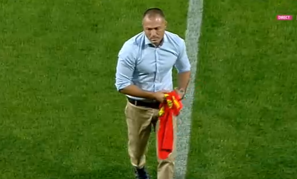 Adrian Ilie a dat lovitura de începere în Ghencea la FCSB - CFR Cluj