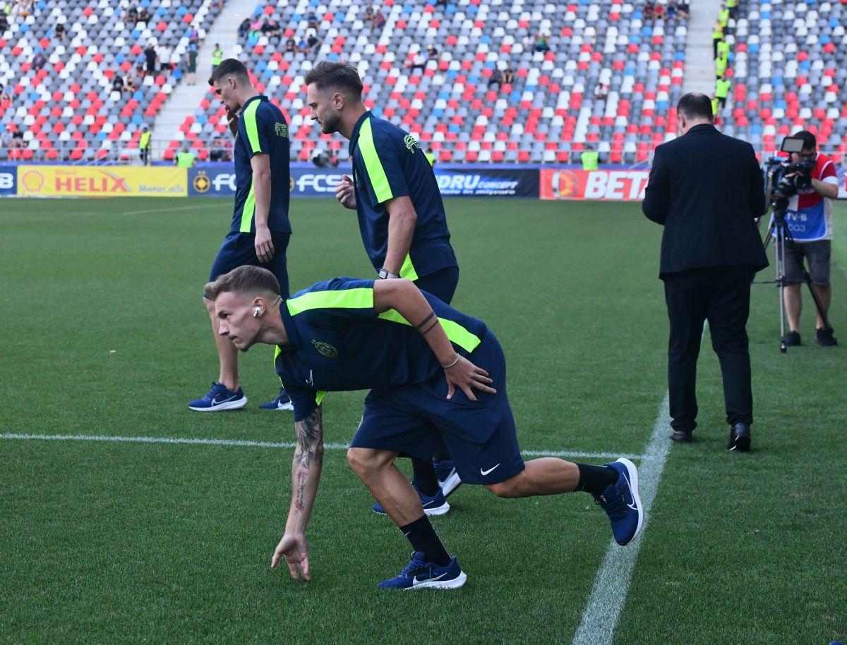 FCSB - CFR Cluj, imagini dinainte de meci