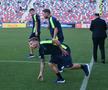Ce s-a auzit la stația de amplificare din Ghencea înainte de FCSB - CFR Cluj: „În această seară, suporterii roș-albaștri din tribună poartă un singur nume...”