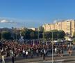 Ce s-a auzit la stația de amplificare din Ghencea înainte de FCSB - CFR Cluj: „În această seară, suporterii roș-albaștri din tribună poartă un singur nume...”