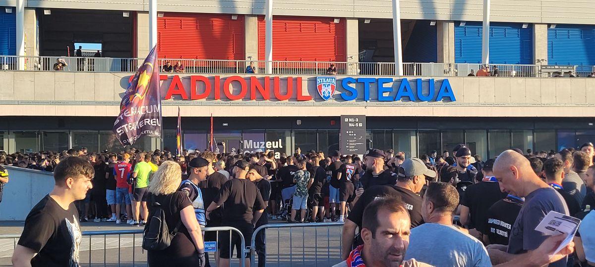 FCSB - CFR Cluj, imagini dinainte de meci