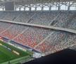 Ce s-a auzit la stația de amplificare din Ghencea înainte de FCSB - CFR Cluj: „În această seară, suporterii roș-albaștri din tribună poartă un singur nume...”
