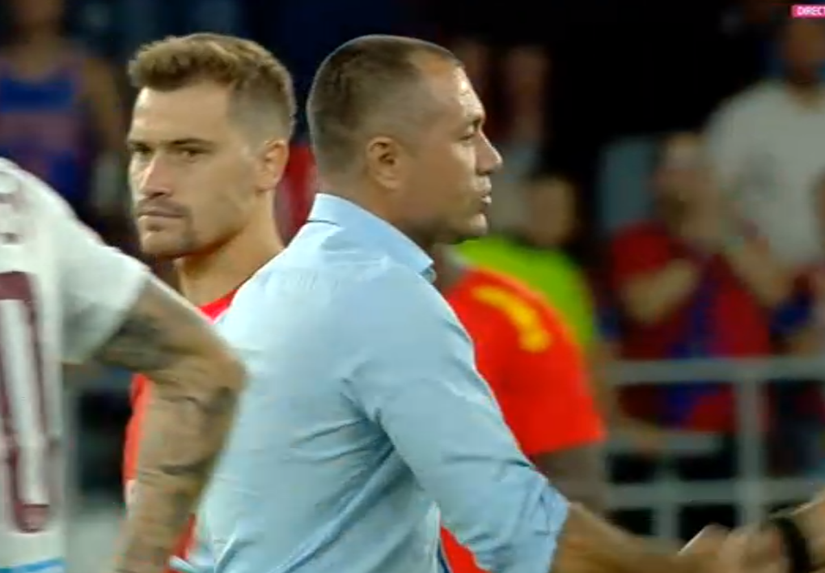 Adrian Ilie a dat lovitura de începere în Ghencea la FCSB - CFR Cluj