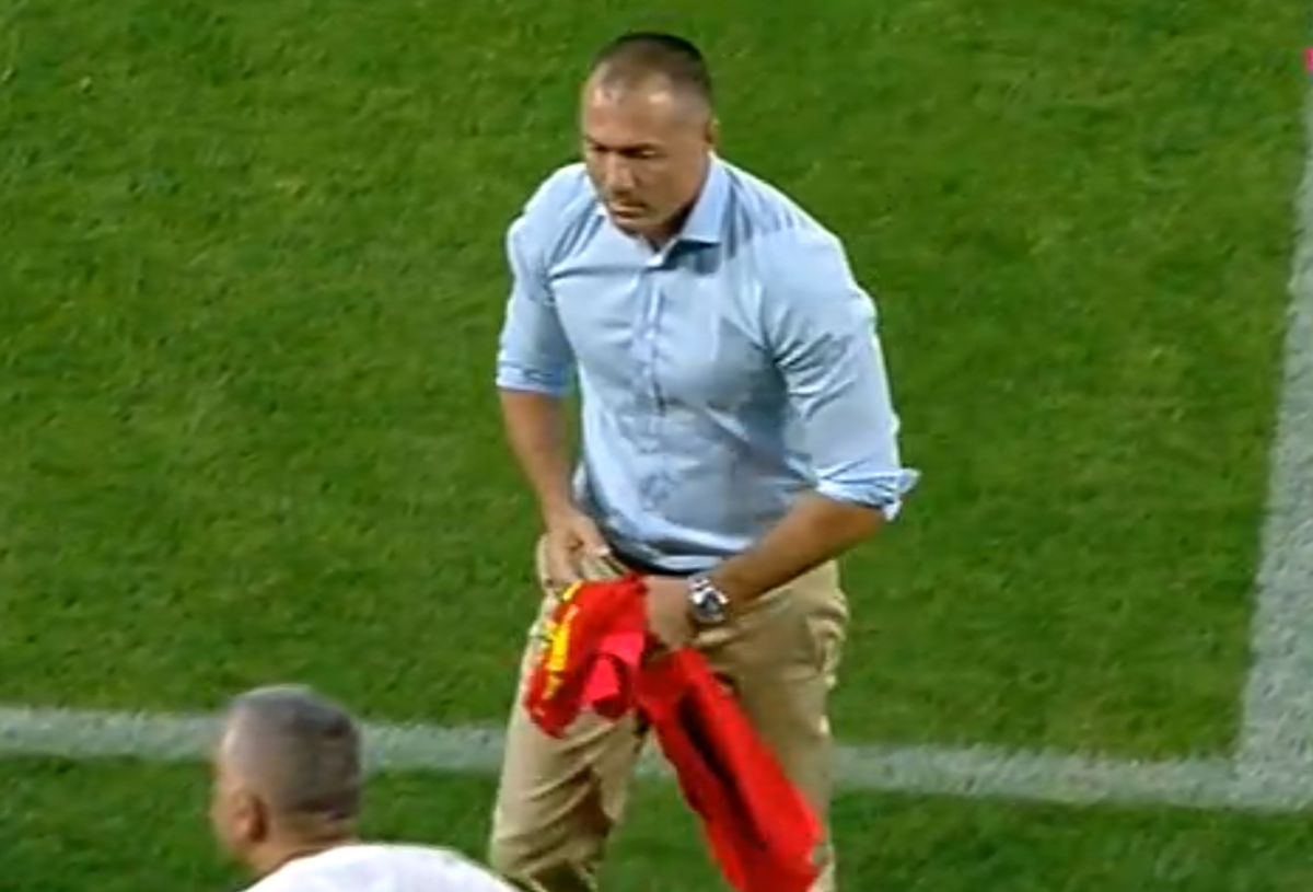 Adrian Ilie a dat lovitura de începere în Ghencea la FCSB - CFR Cluj