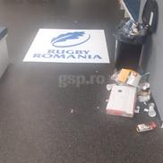 Așa a arătat vestiarul României la finalul meciului cu SUA