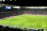 „Steaua suntem noi!” » Compagno a declanșat nebunia în Ghencea! Stadionul a ERUPT la primul gol marcat „acasă” după 8 ani de FCSB