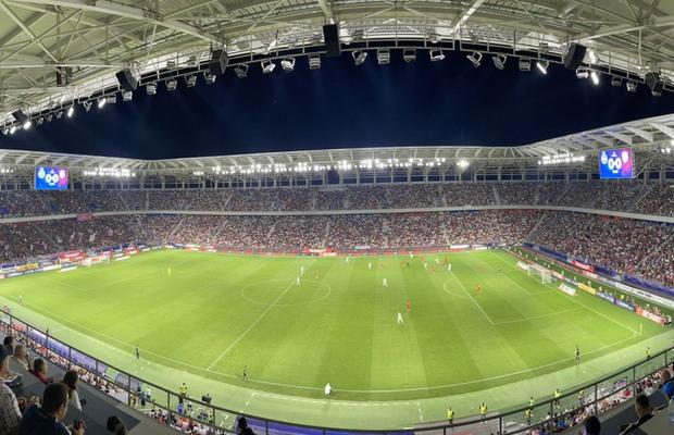 Mesajul lui Emil Grădinescu în direct, la startul FCSB - CFR: „O zi specială pentru suporterii steliști”