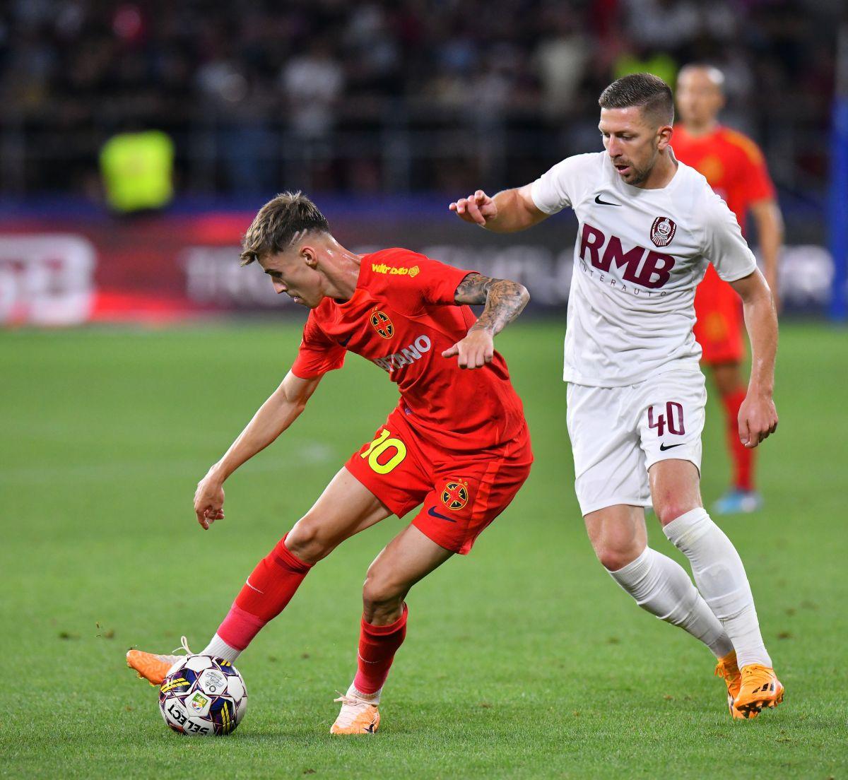FCSB - CFR Cluj, meci tare pe arena din Ghencea