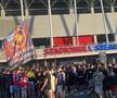 Ce s-a auzit la stația de amplificare din Ghencea înainte de FCSB - CFR Cluj: „În această seară, suporterii roș-albaștri din tribună poartă un singur nume...”