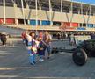 FCSB și-a marcat teritoriul » Ce s-a întâmplat înainte de primul meci la noul stadion din Ghencea