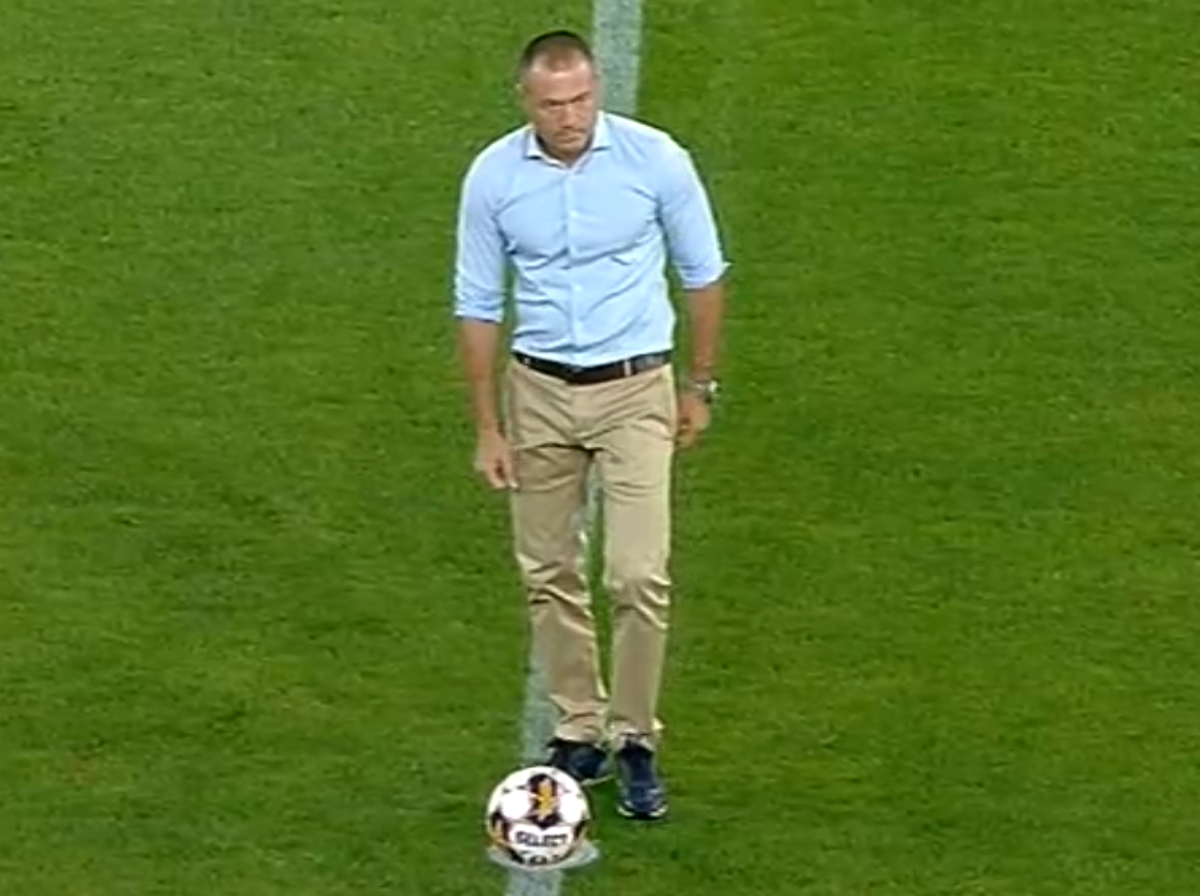 Adrian Ilie a dat lovitura de începere în Ghencea la FCSB - CFR Cluj