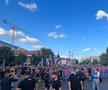 Ce s-a auzit la stația de amplificare din Ghencea înainte de FCSB - CFR Cluj: „În această seară, suporterii roș-albaștri din tribună poartă un singur nume...”