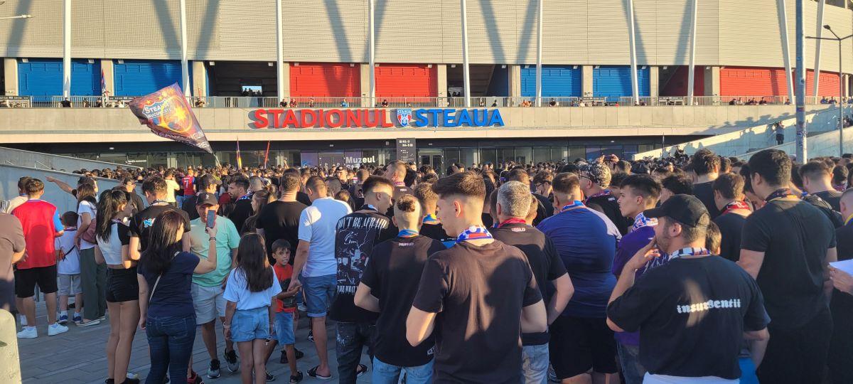 FCSB - CFR Cluj, imagini dinainte de meci