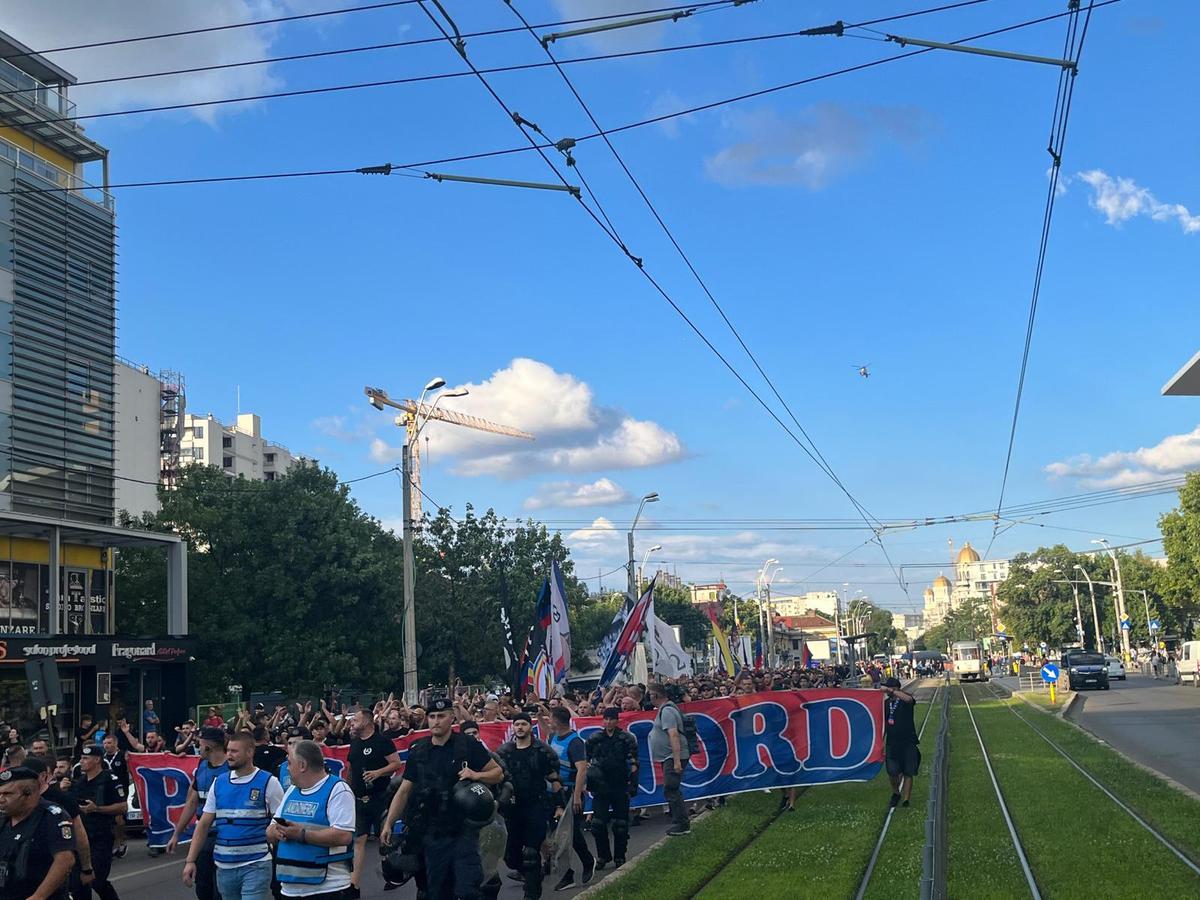 FCSB - CFR Cluj, imagini dinainte de meci