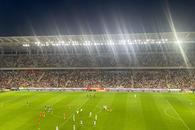 Ce s-a auzit la stația de amplificare din Ghencea înainte de FCSB - CFR Cluj: „În această seară, suporterii roș-albaștri din tribună poartă un singur nume...”