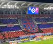 Ce s-a auzit la stația de amplificare din Ghencea înainte de FCSB - CFR Cluj: „În această seară, suporterii roș-albaștri din tribună poartă un singur nume...”