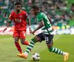Diogo Mendes, în roșu, a fost prezentat de Rapid // foto: Imago Images