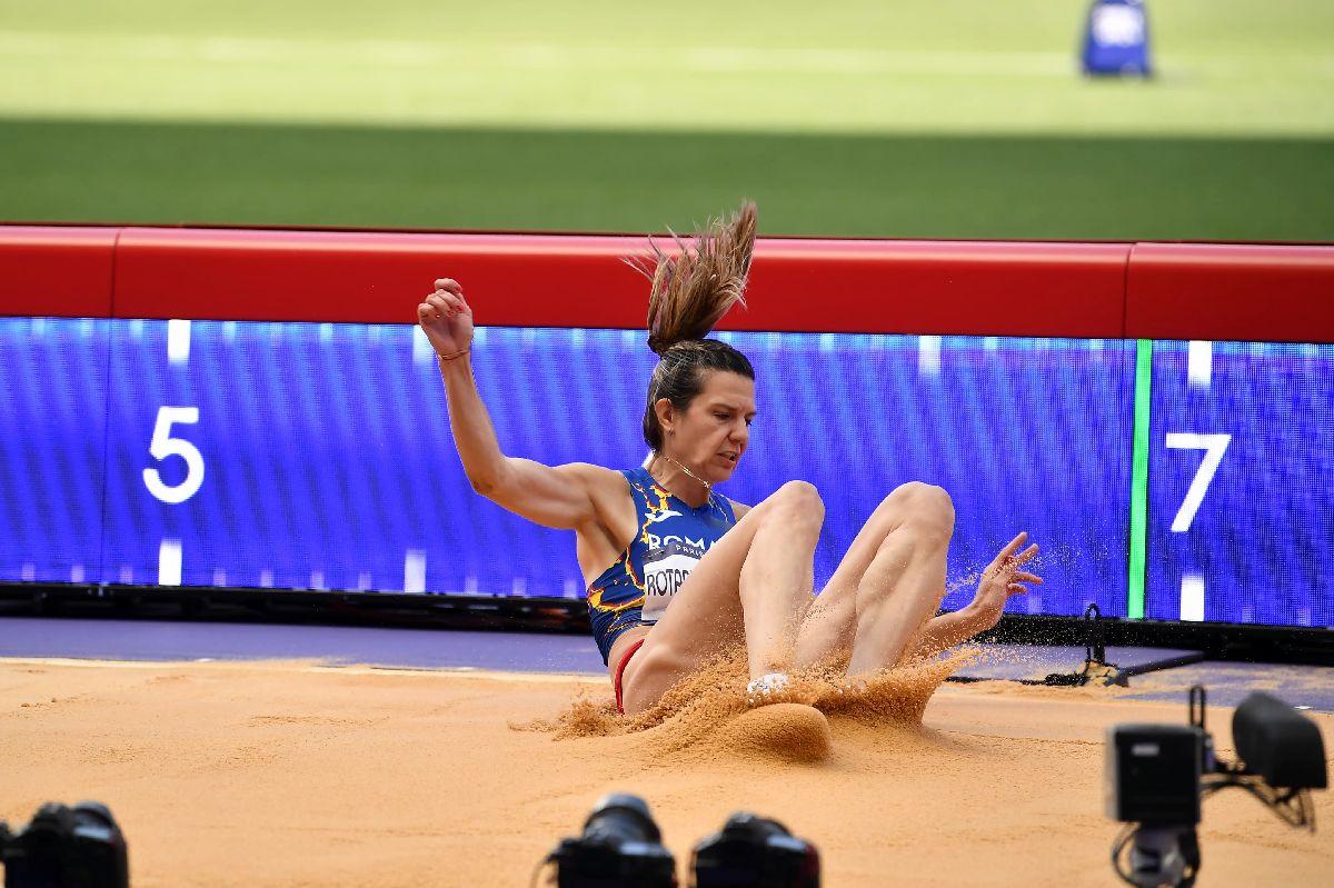 Alina Rotaru-Kottmann, sesiunea de calificări de la la săritura în lungime » Imagini de pe Stade de France