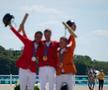 Podiumul de la ultima probă a echitației FOTO Raed Krishan