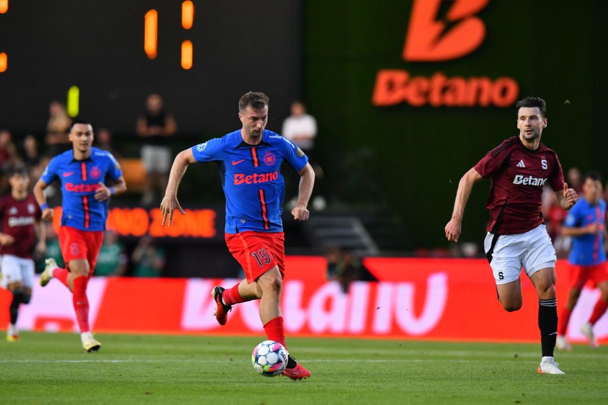 Notele lui Raul Rusescu la Sparta Praga - FCSB: 5 pentru jucătorul campioanei!