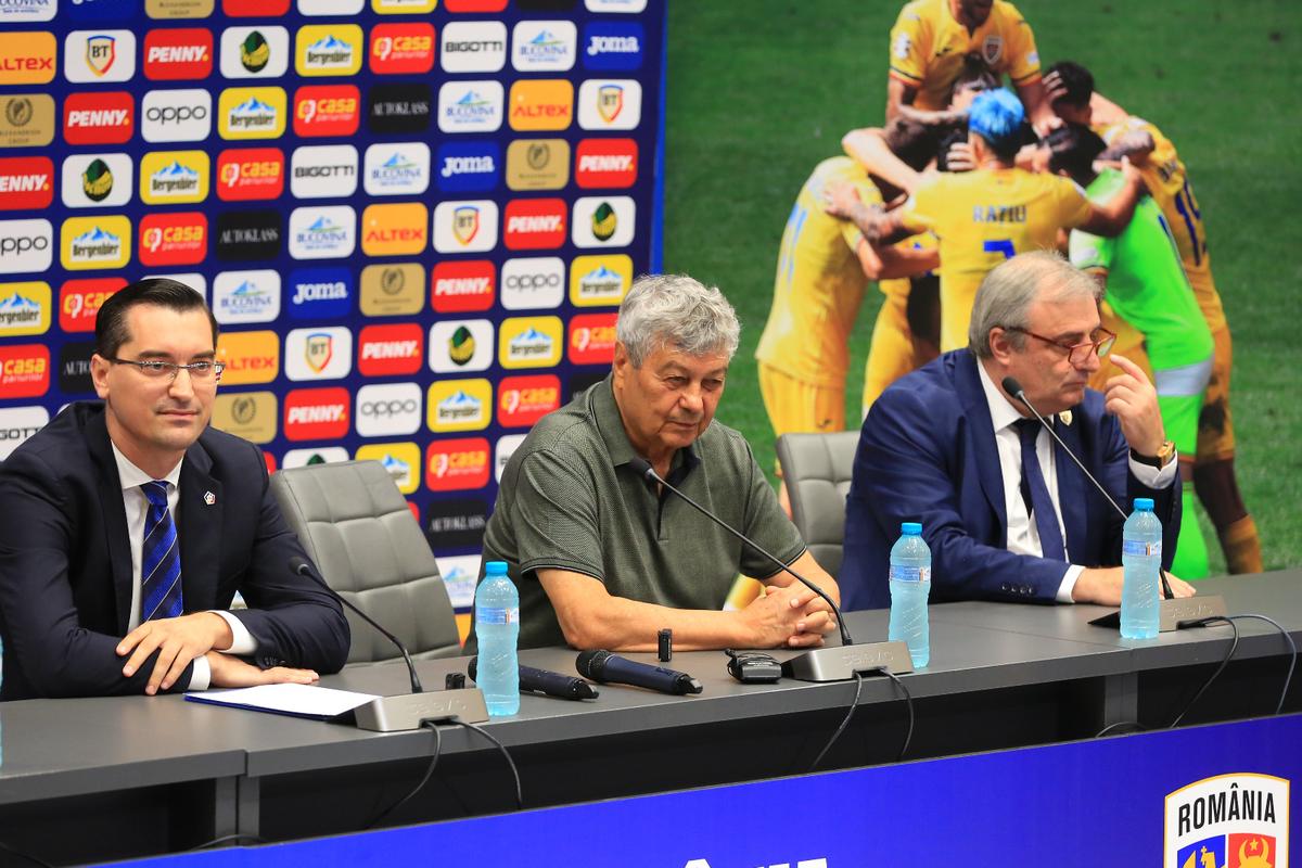 Mircea Lucescu, prezentat la echipa națională