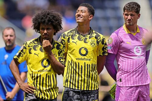 Jobe Bellingham (19 ani) a reușit un gol și un assist pentru Borussia Dortmund la Mondialul Cluburilor / Foto: Imago