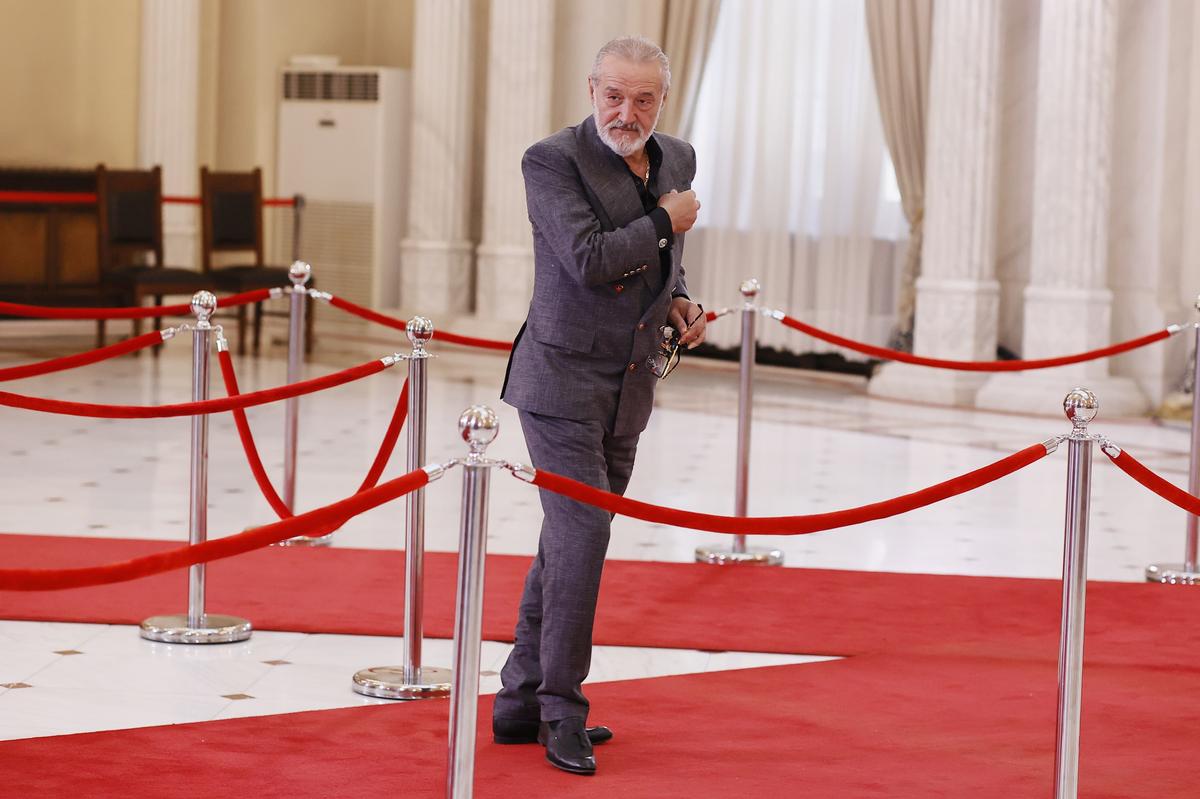 Imagini de la funeraliile lui Ion Iliescu, de la Palatul Cotroceni / foto: Cristi Preda (GSP.ro)