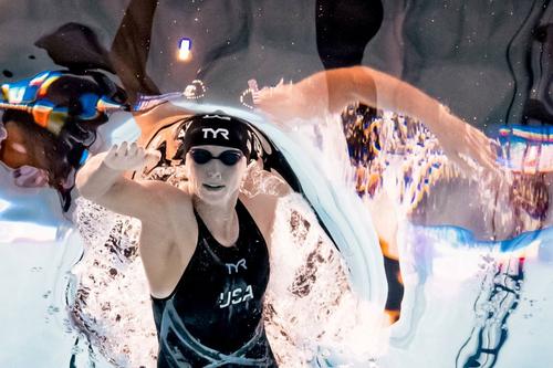 Katie Ledecky în acțiune la CM 2025 Foto: Imago Images