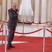 Gigi Becali la funeraliile lui Ion Iliescu, de la Palatul Cotroceni / foto: Cristi Preda (GSP.ro)